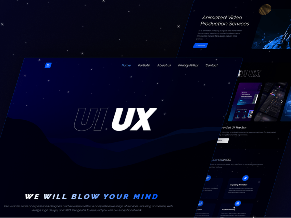 Agency Landing page | Design