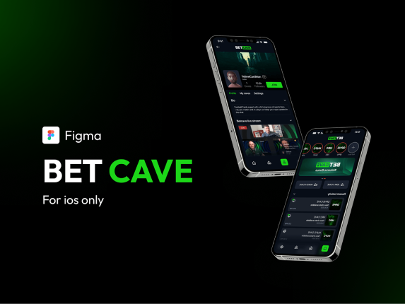 Bet cave App | App design